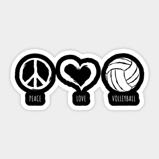 funny volleyball Sticker